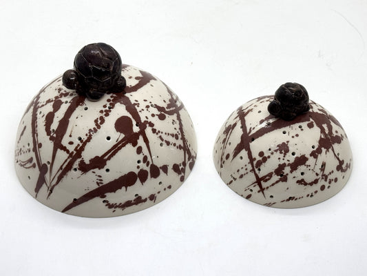 Demi sphère tortue marron